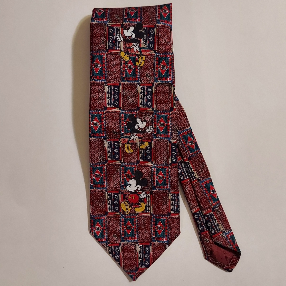 Vintage Mickey Unlimited Mickey Mouse Disney tie - Picture 3 of 6